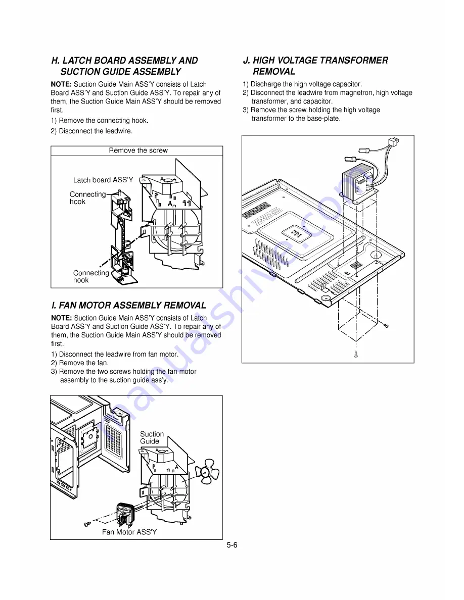 Goldstar MS-103YD Service Manual Download Page 7