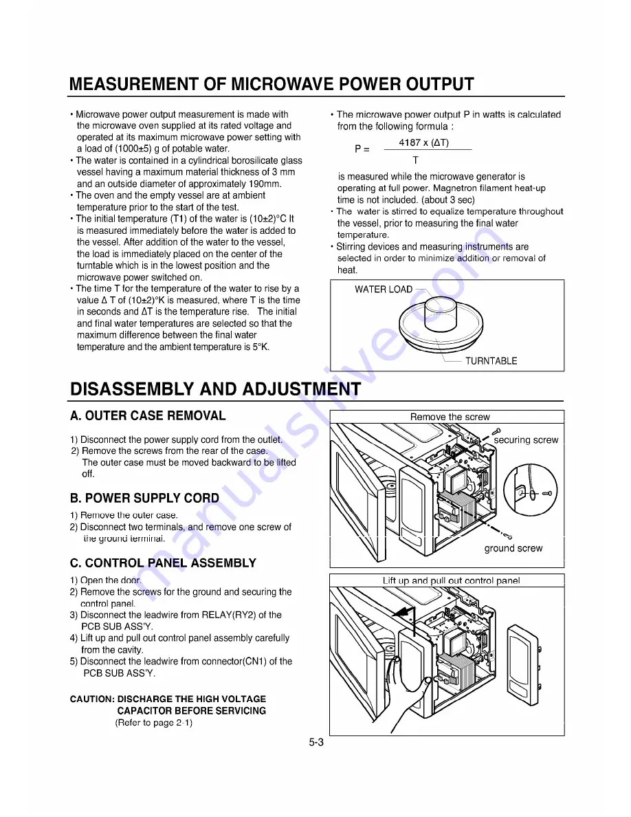 Goldstar ms-71gmu Service Manual Download Page 13