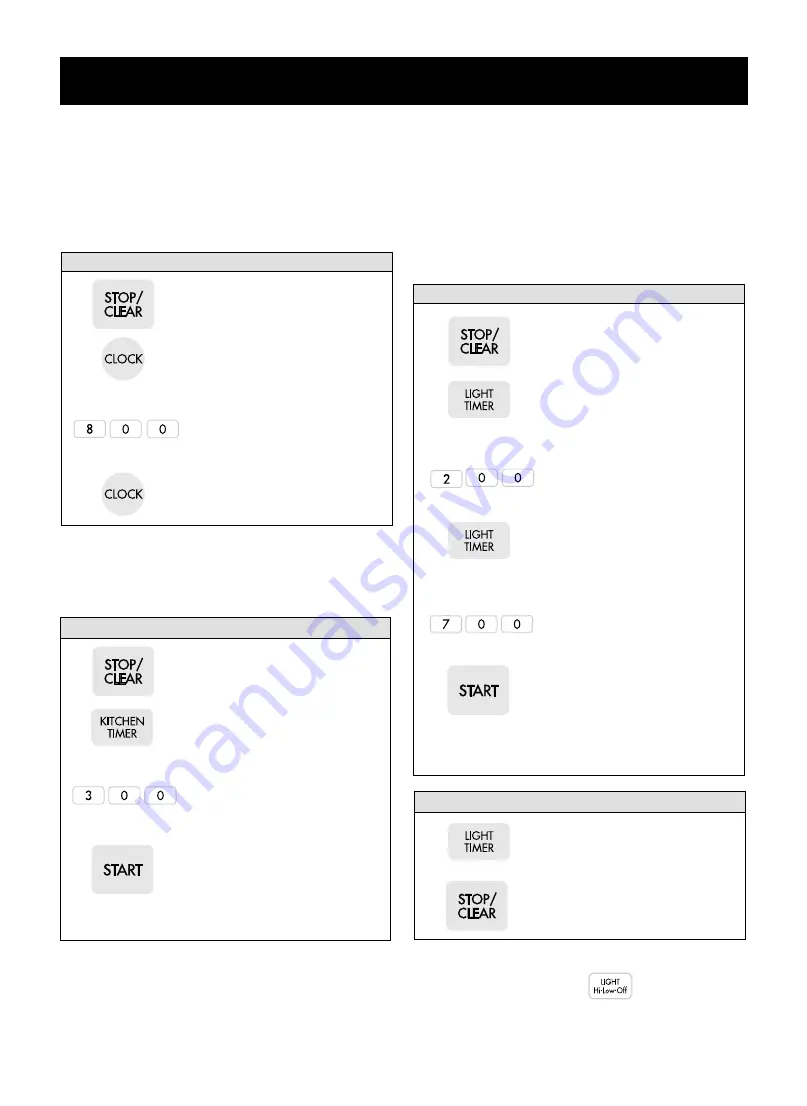 Goldstar MV-1725W Owner'S Manual & Cooking Manual Download Page 10