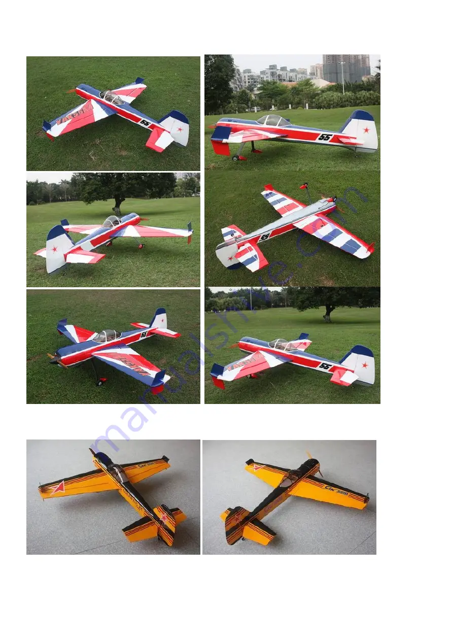 Goldwing RC YAK55M 30CC Manual Download Page 6