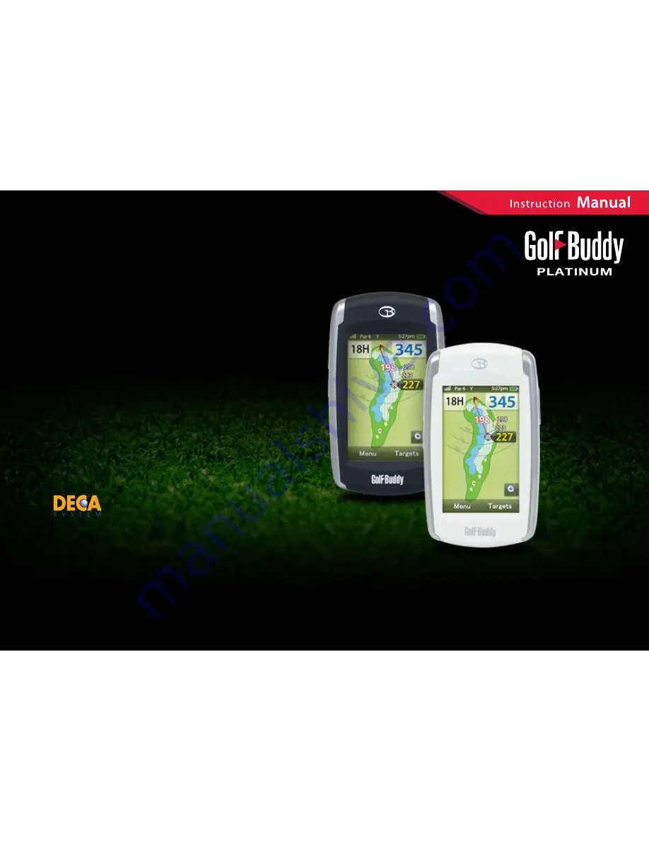 Golf Buddy platinum Black Instruction Manual Download Page 29