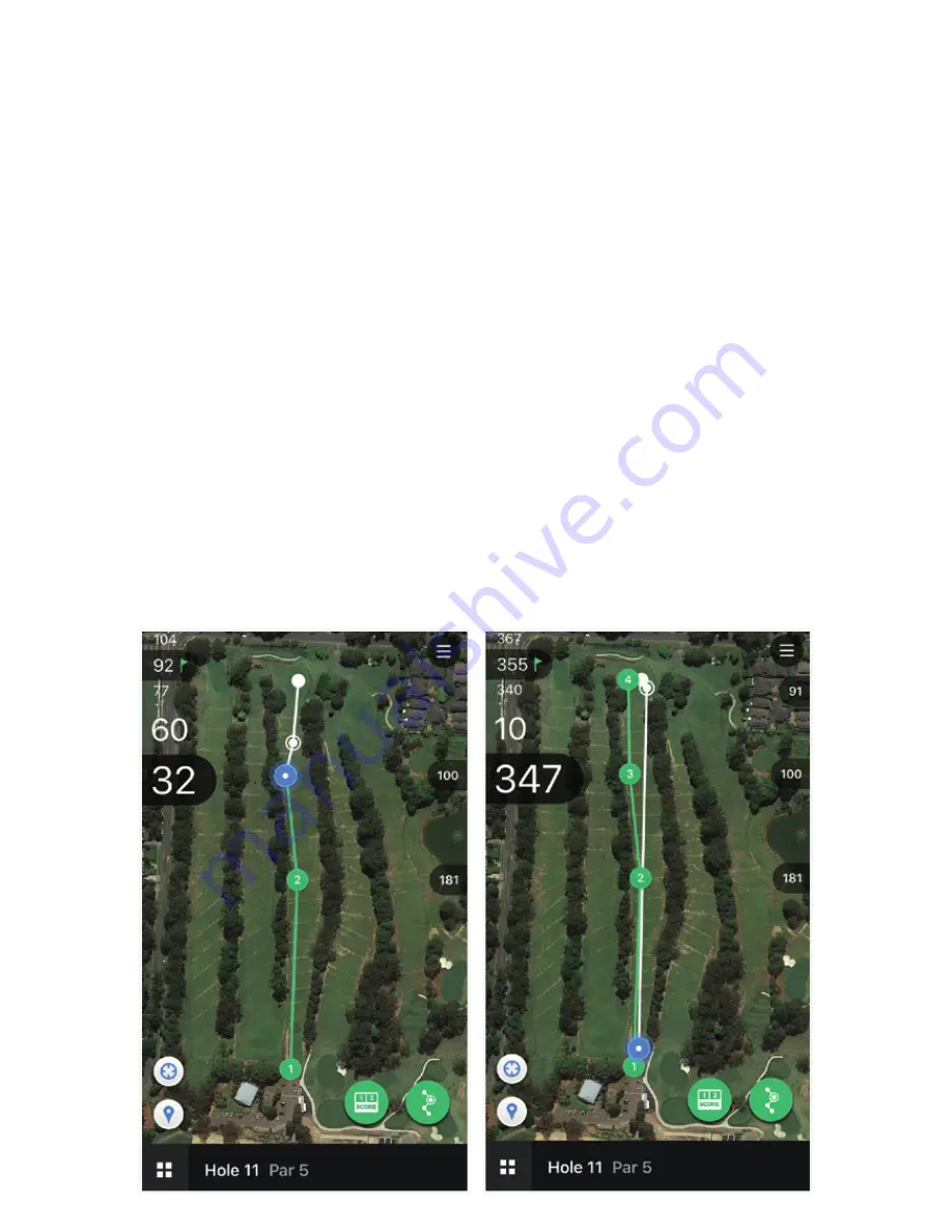 Golf scene Caddie Chip Product Manual Download Page 8