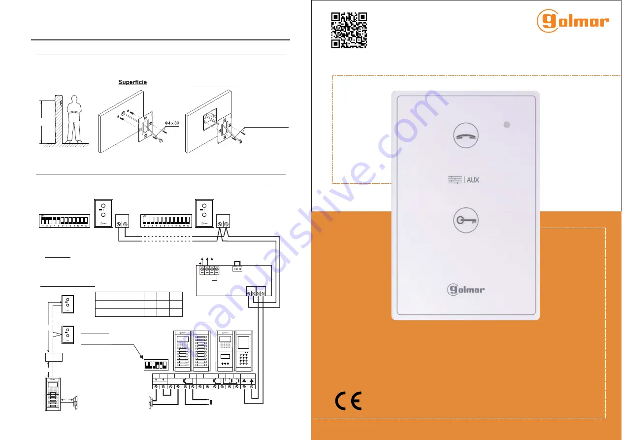 golmar 50121929 Quick Manual Download Page 1