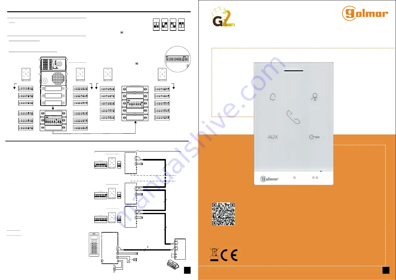 golmar ART 1/GTWIN Quick Start Manual Download Page 1