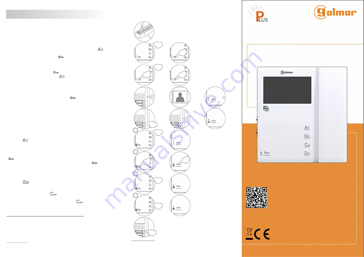 golmar Tekna S Plus Quick Manual Download Page 5