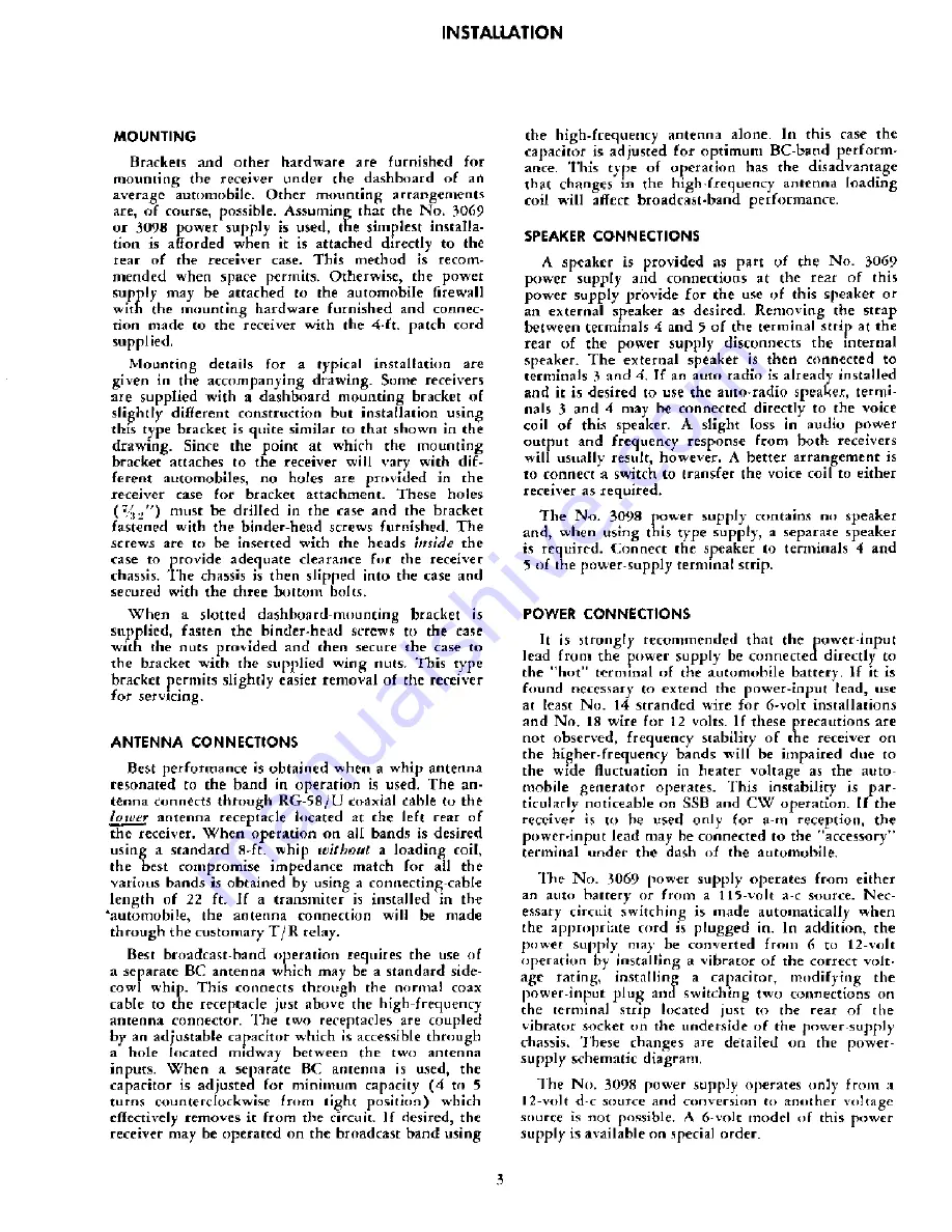 Gonset G-66 Instruction Manual Download Page 5