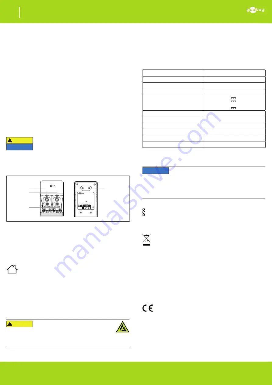 Goobay 4040849409028 User Manual Download Page 6