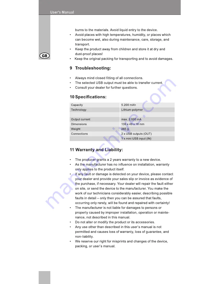 Goobay 42973 User Manual Download Page 12