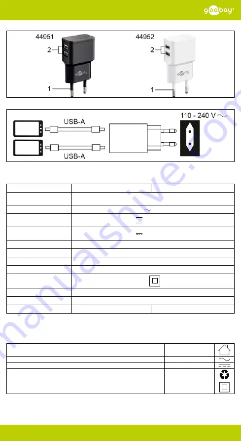 Goobay 44951 User Manual Download Page 1