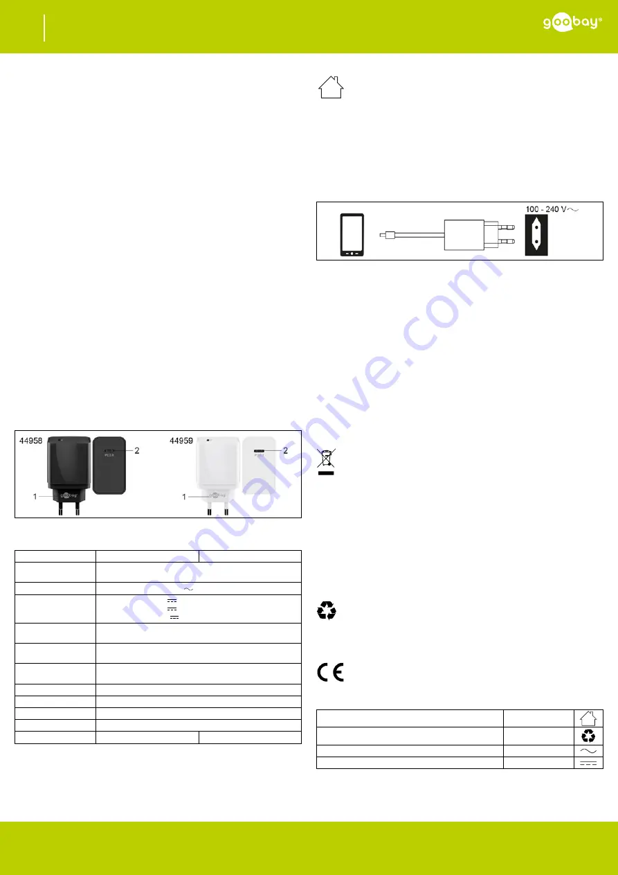 Goobay 44958 User Manual Download Page 1