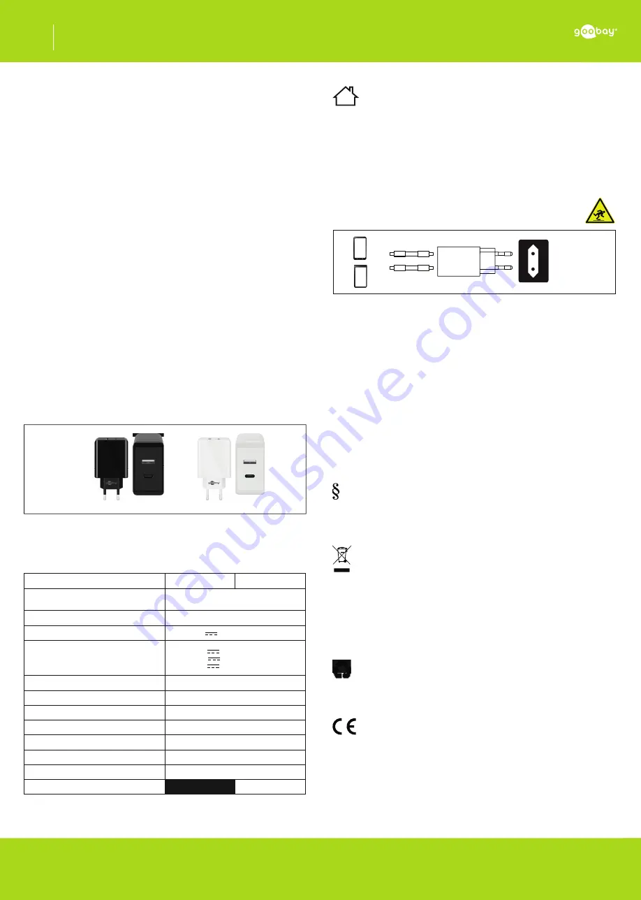 Goobay 44960 User Manual Download Page 2