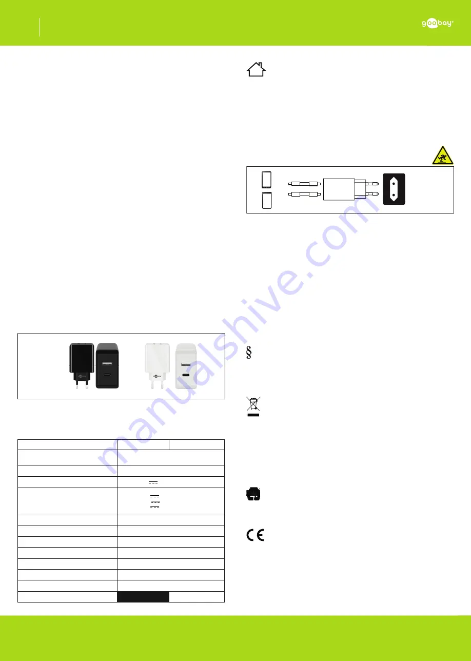 Goobay 44960 User Manual Download Page 4