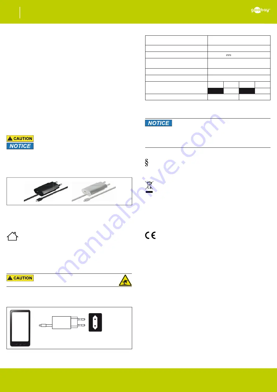 Goobay 45175 Скачать руководство пользователя страница 2