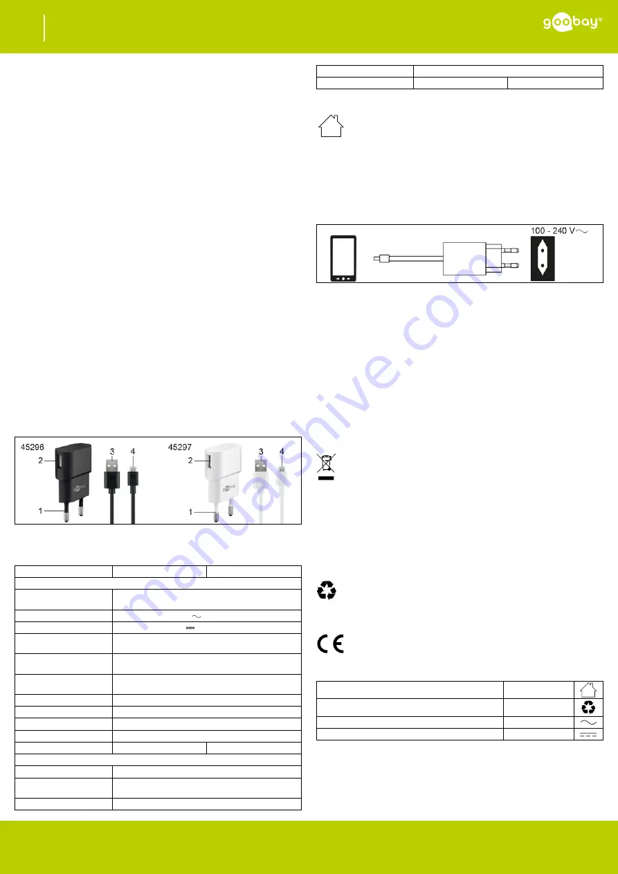 Goobay 45296 User Manual Download Page 4