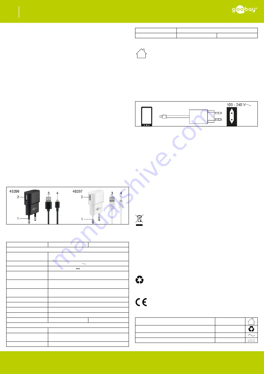 Goobay 45296 User Manual Download Page 8