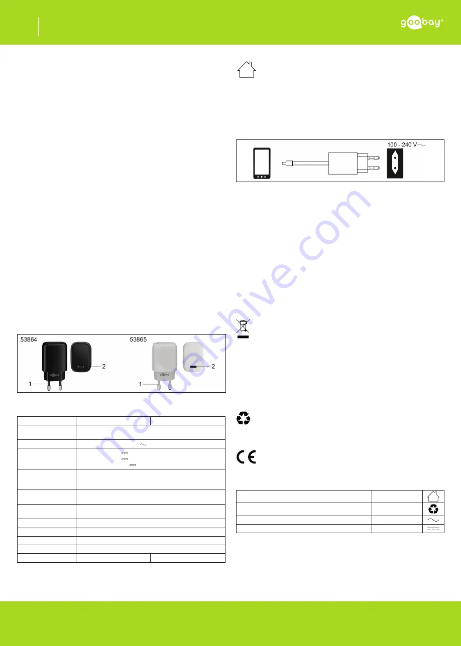 Goobay 53864 User Manual Download Page 8