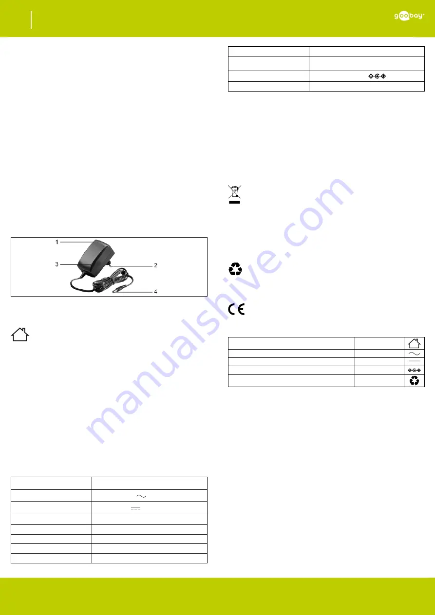 Goobay 54808 User Manual Download Page 2