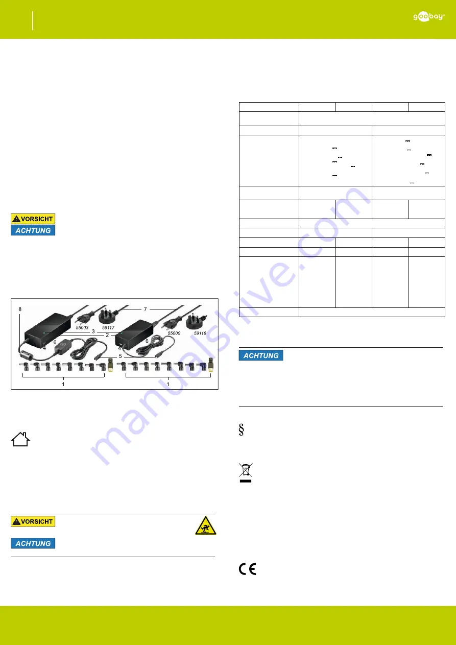 Goobay 55003 User Manual Download Page 1