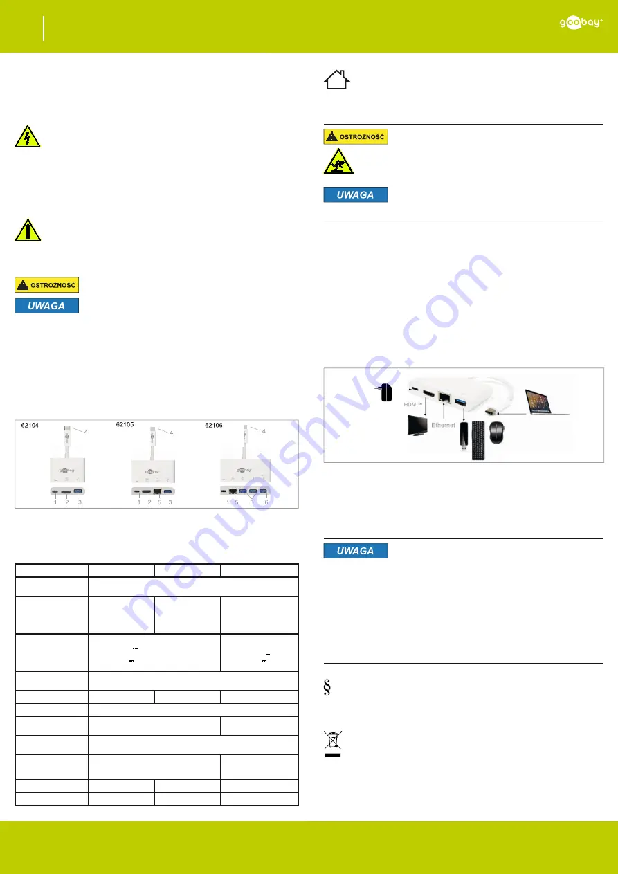 Goobay 62104 User Manual Download Page 5