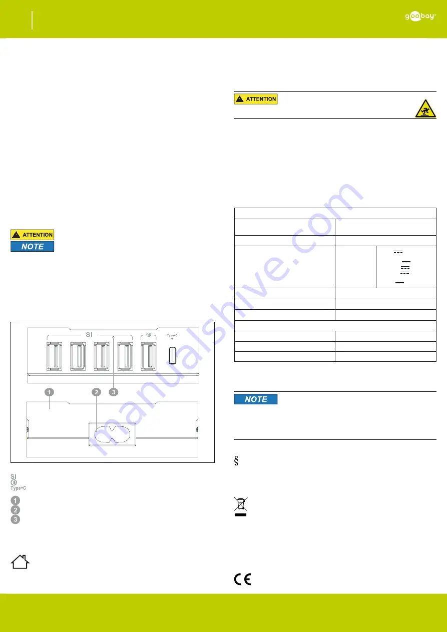 Goobay 71808 Скачать руководство пользователя страница 3