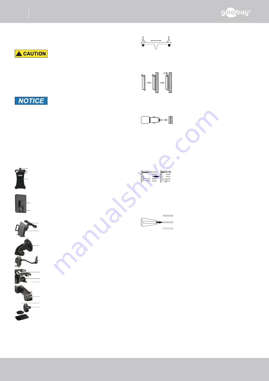 Goobay HOLDER-UNI User Manual Download Page 2