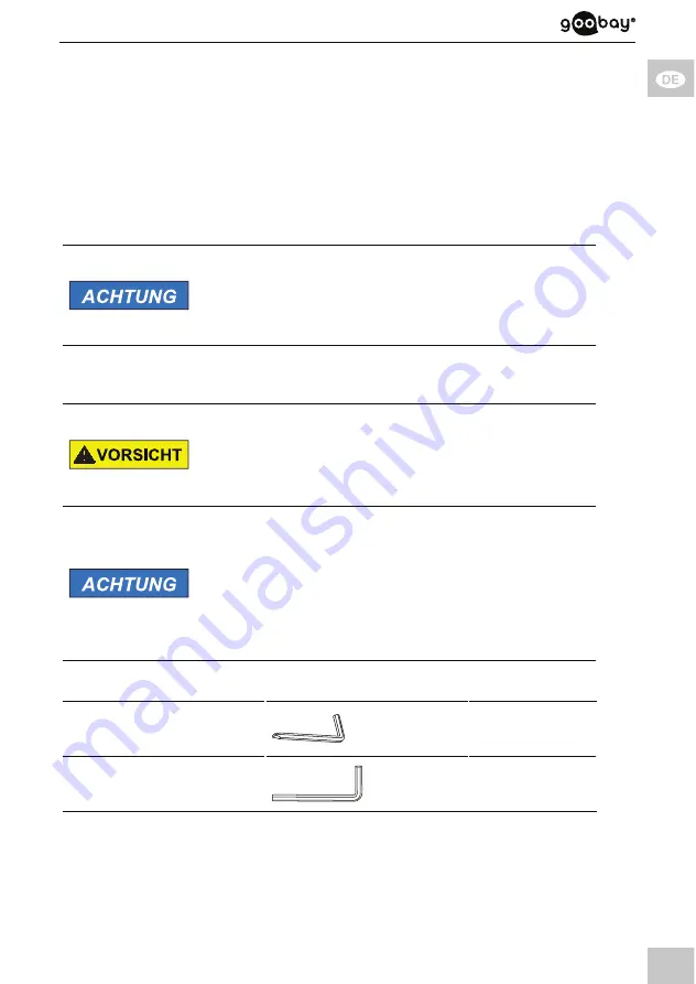 Goobay ScreenFlex Twin 69296 User Manual Download Page 7