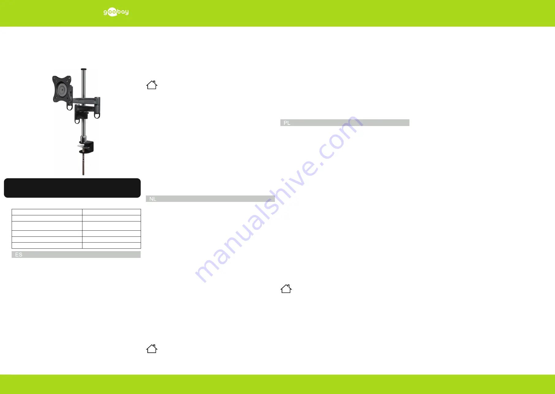 Goobay ScreenScope User Manual Download Page 3