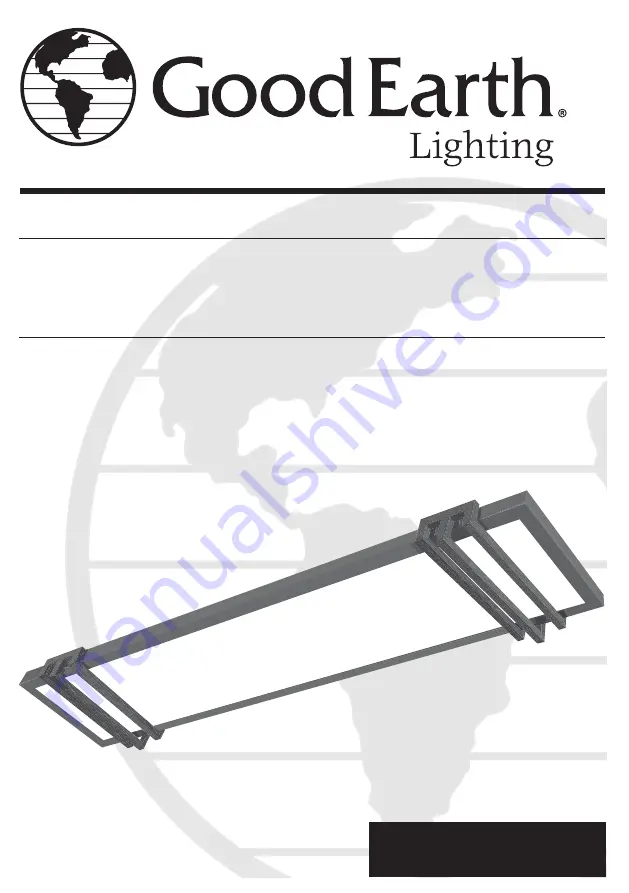 Good Earth Lighting Haddow FP1336-SEO-51LFC-G Manual Download Page 1