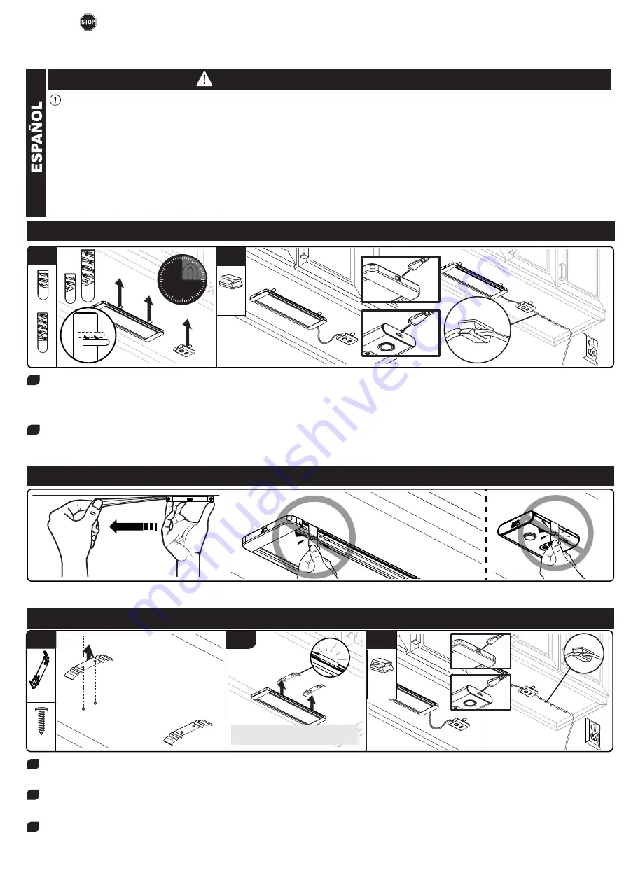 Good Earth Lighting UC1271-WH1-09LF3-G Manual Download Page 5