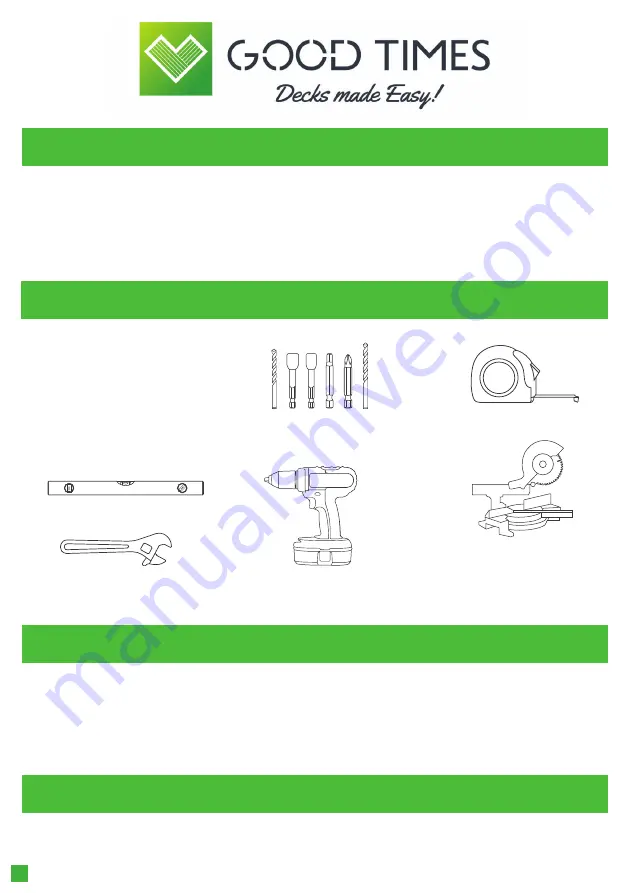 Good Times 8451291 How To Assemble Download Page 2