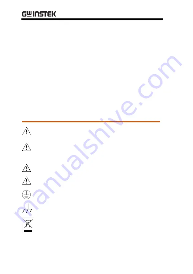 Good Will Instrument GDS-3000A Series Скачать руководство пользователя страница 6