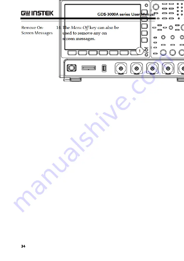 Good Will Instrument GDS-3000A Series Скачать руководство пользователя страница 36