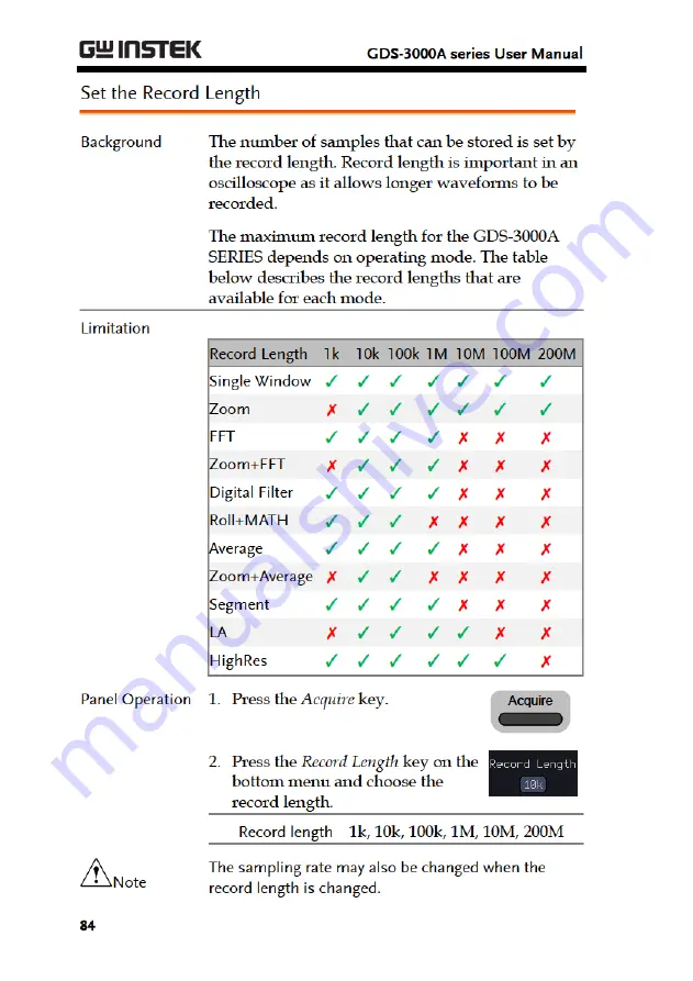 Good Will Instrument GDS-3000A Series User Manual Download Page 86