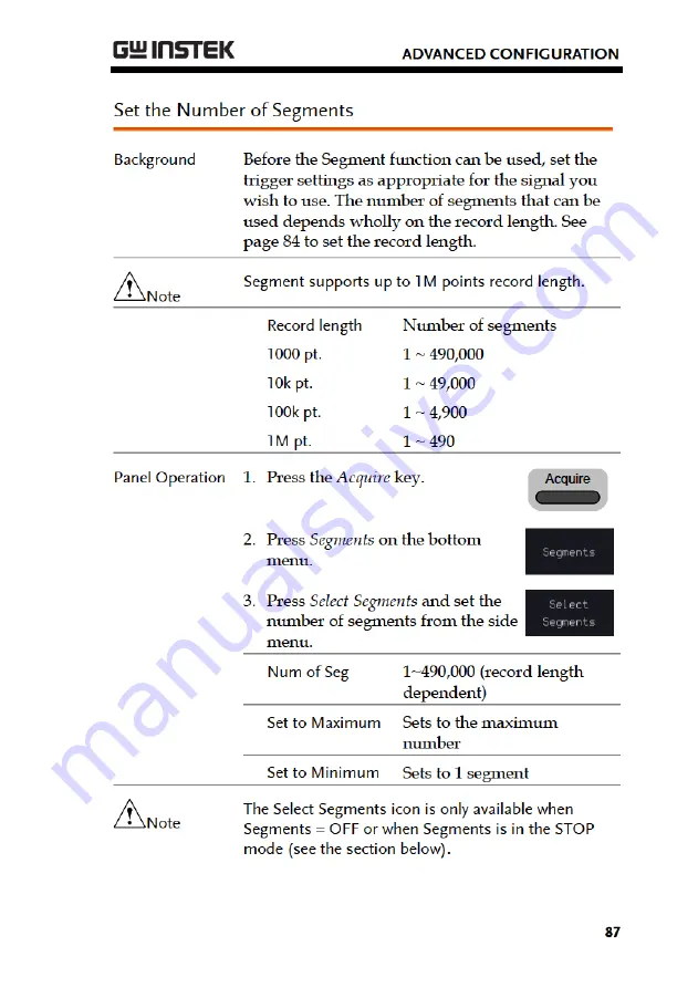 Good Will Instrument GDS-3000A Series User Manual Download Page 89