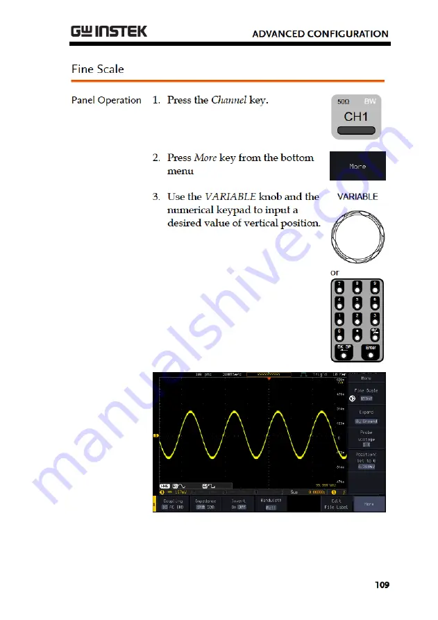 Good Will Instrument GDS-3000A Series Скачать руководство пользователя страница 111