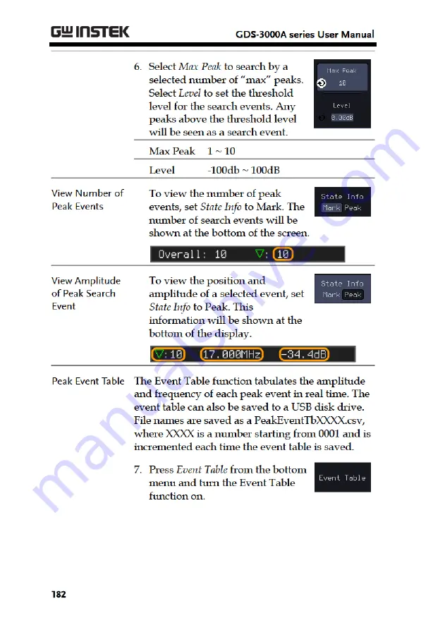 Good Will Instrument GDS-3000A Series User Manual Download Page 184