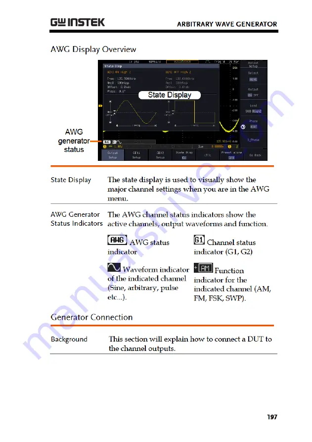 Good Will Instrument GDS-3000A Series Скачать руководство пользователя страница 199