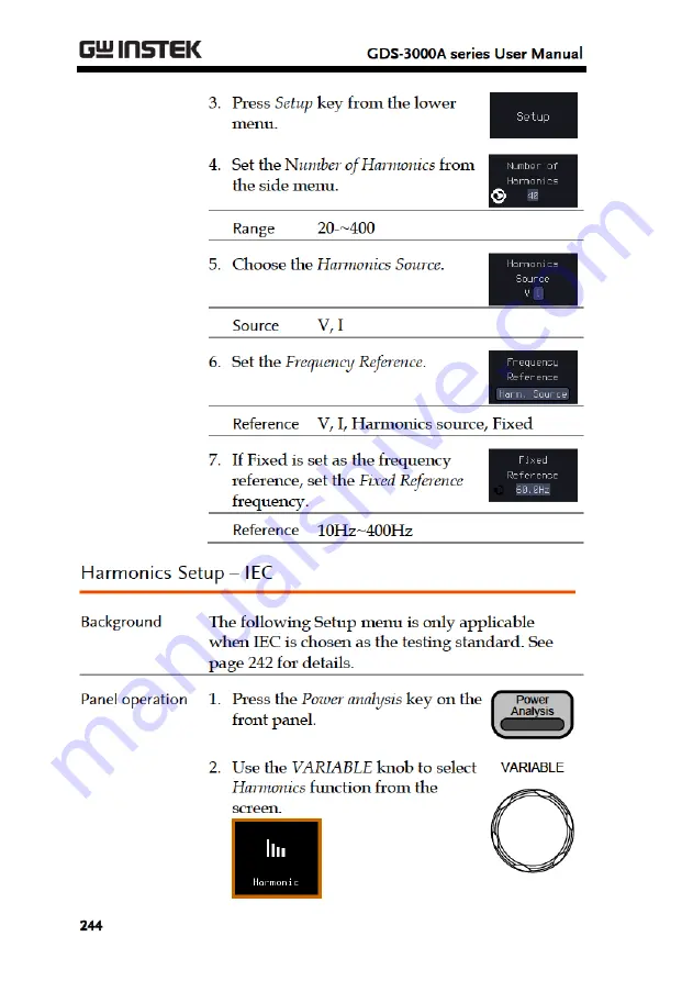 Good Will Instrument GDS-3000A Series Скачать руководство пользователя страница 246