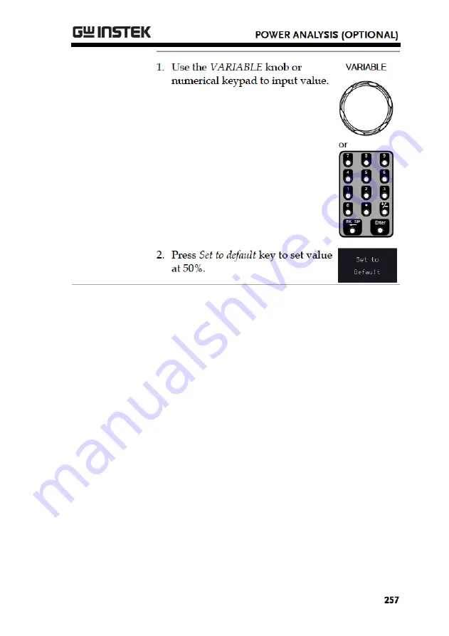 Good Will Instrument GDS-3000A Series User Manual Download Page 259