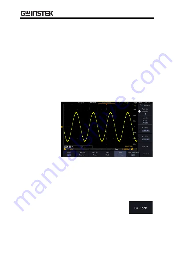 Good Will Instrument GDS-3000A Series Скачать руководство пользователя страница 334