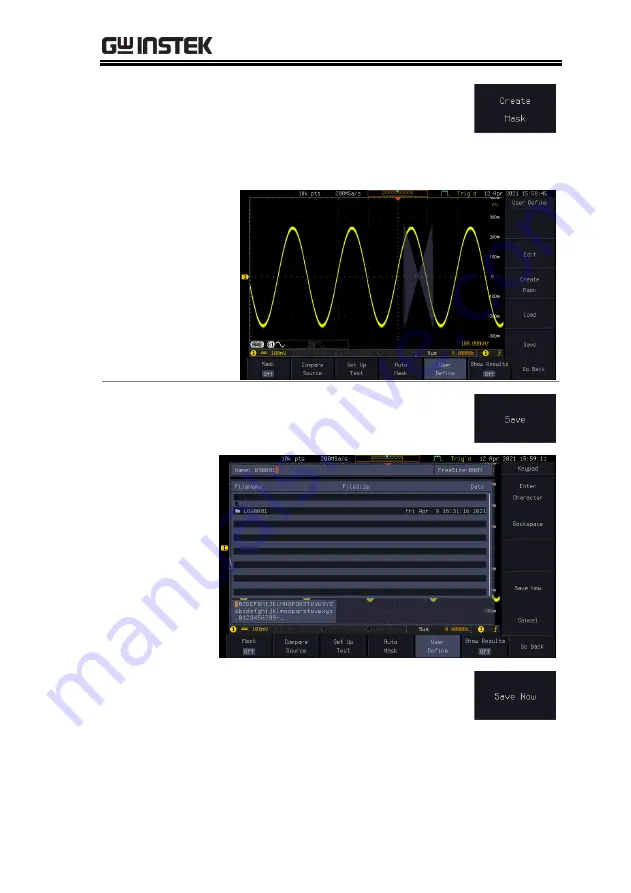 Good Will Instrument GDS-3000A Series Скачать руководство пользователя страница 335