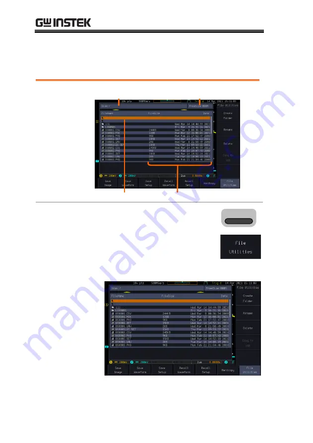 Good Will Instrument GDS-3000A Series User Manual Download Page 368