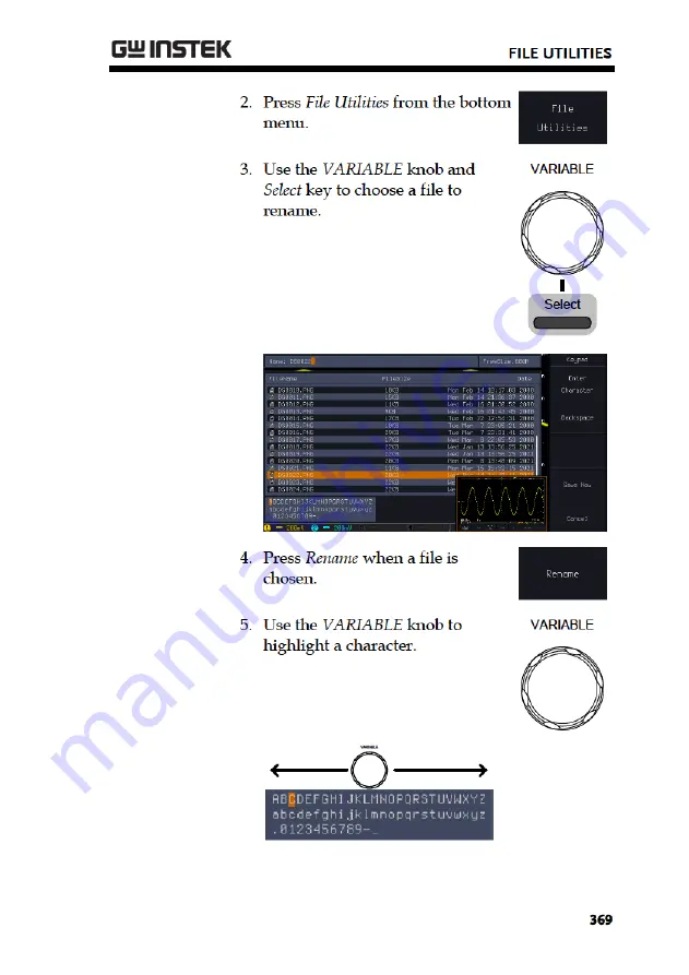 Good Will Instrument GDS-3000A Series User Manual Download Page 371