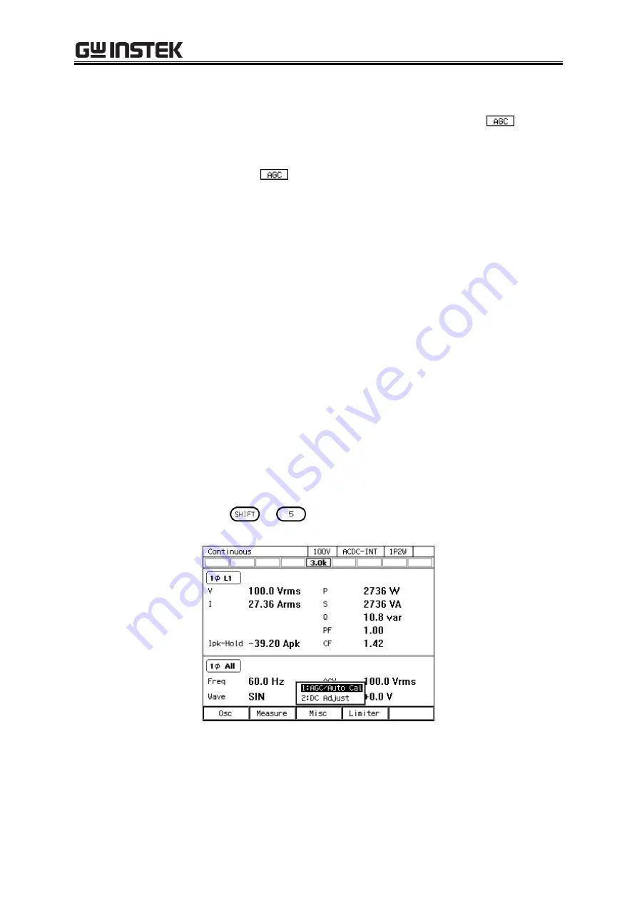 Good Will Instrument GKP-2302 User Manual Download Page 154