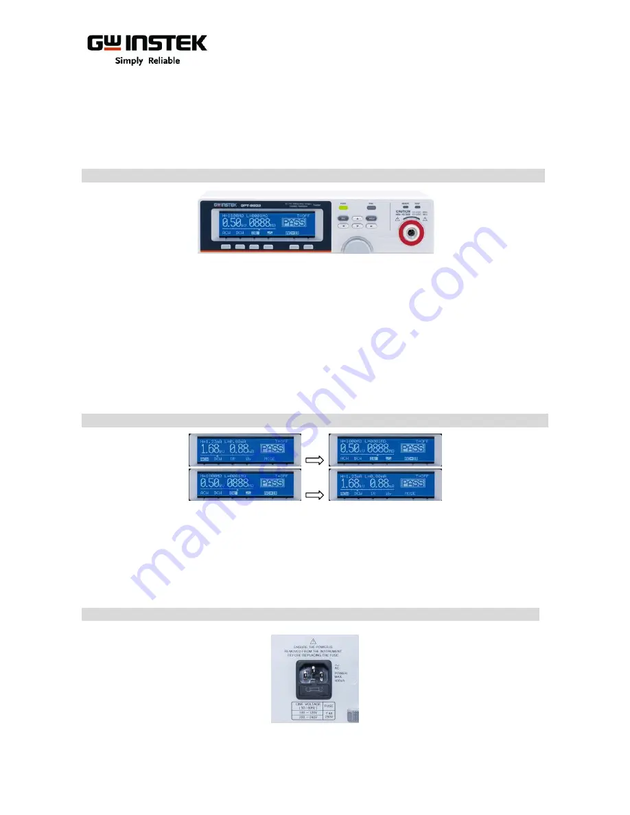 Good Will Instrument GPT-9600 series User Manual Download Page 1