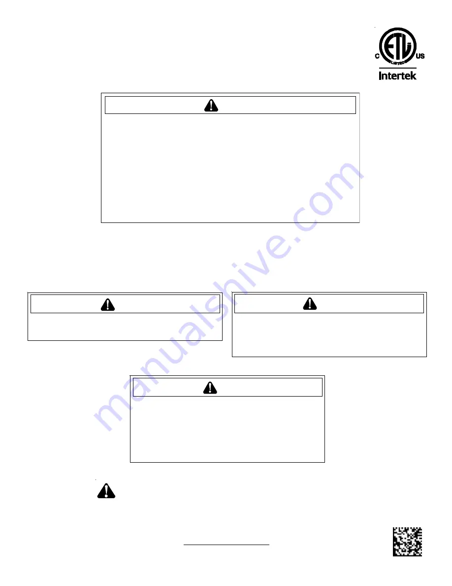 Goodman 36F22 User'S Information Manual Download Page 1