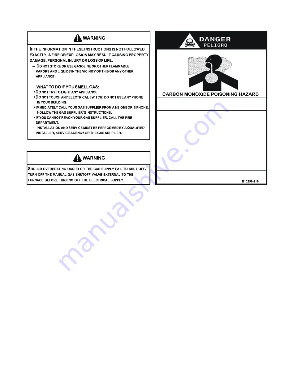 Goodman ACS series Service Instructions Manual Download Page 3