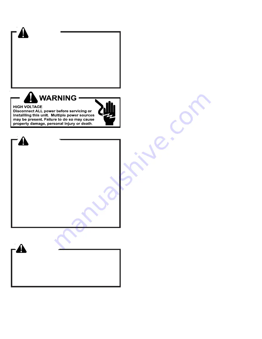 Goodman AVPTC AVPTC183014 Technical Manual Download Page 4