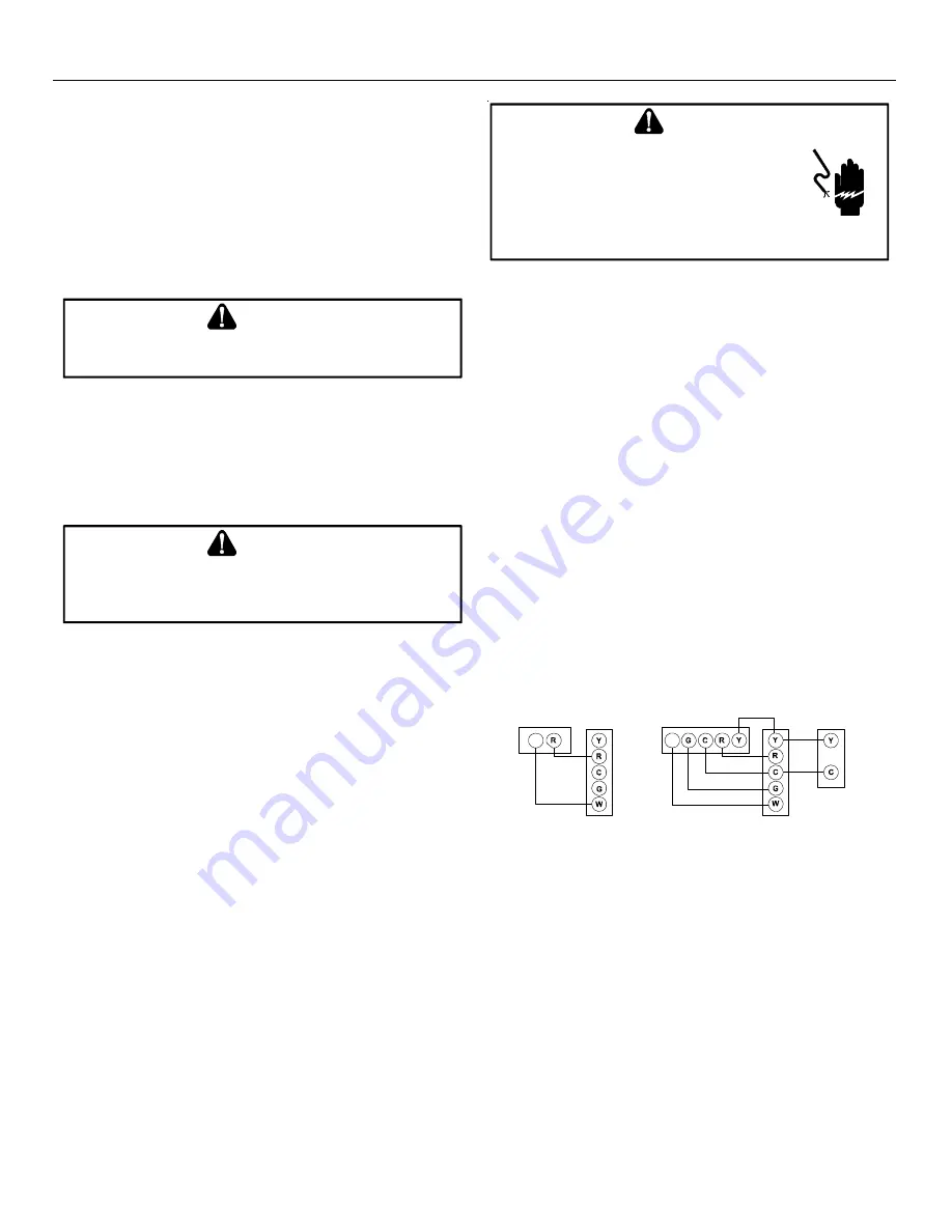 Goodman *MH81405D Series Installation Instructions Manual Download Page 17