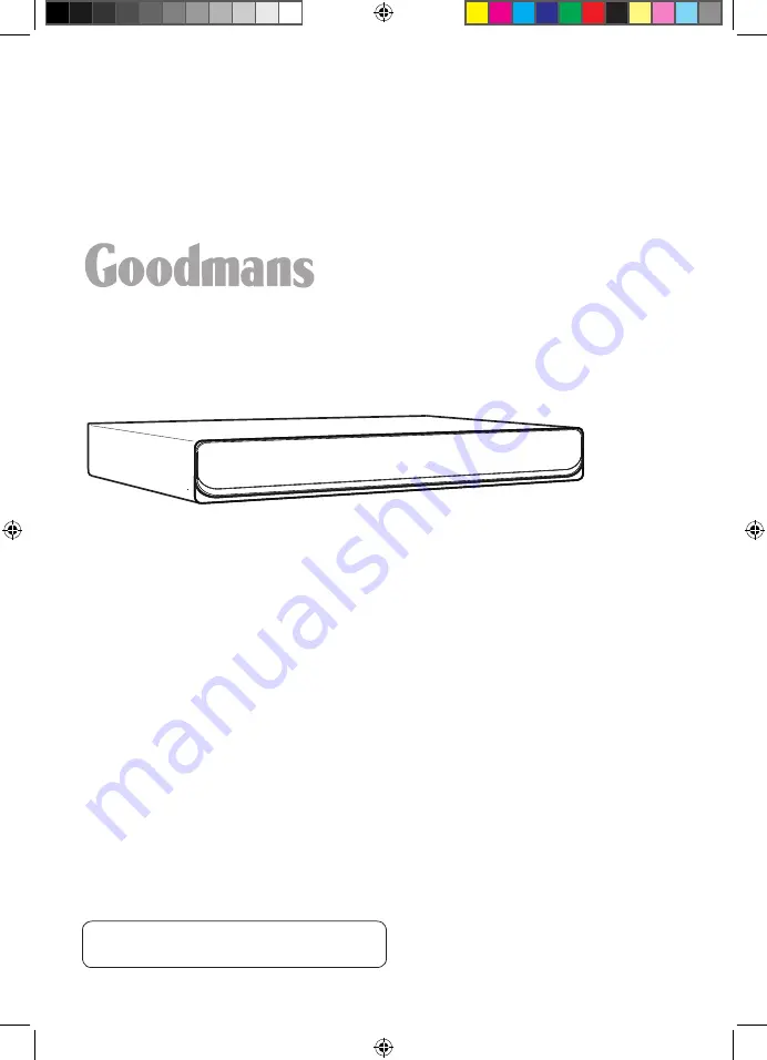 Goodmans GDB12XI2 Instruction Manual Download Page 1